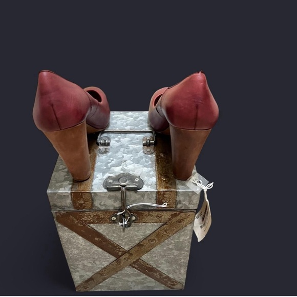 Madewell Red Heels Vintage-Inspired Leather - Picture 3 of 6